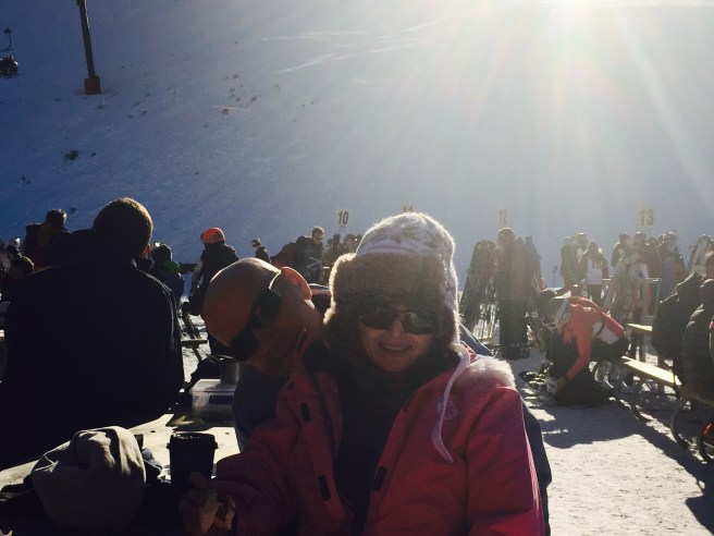 Jen and Neil - a well earned rest