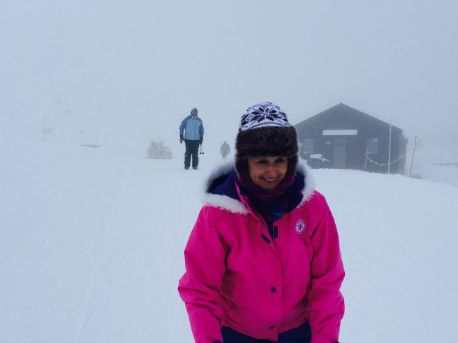 Proof that she is having fun