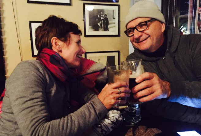 Jen and Neil in the Pub